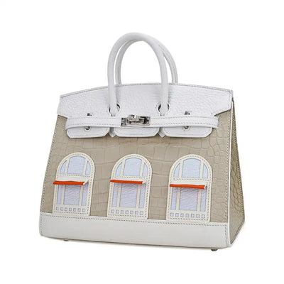 Hermès Limited Edition Birkin Faubourg Sellier – Neige White Matte Alligator hover