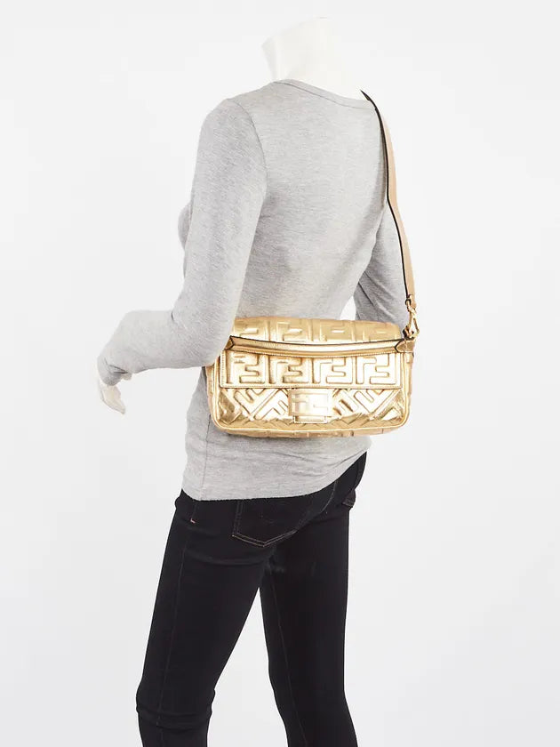 Fendi Baguette graduated-effect nappa leather bag