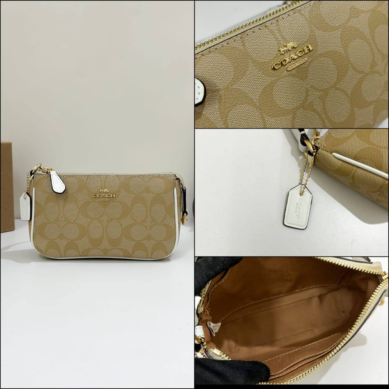 Coach Nolita 19 Signature Canvas Bag