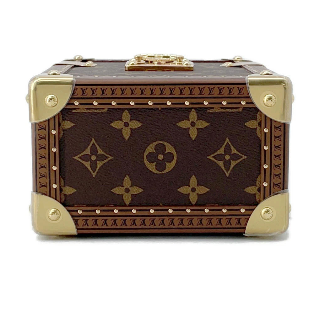 LOUIS VUITTON Camera box Monogram Brown