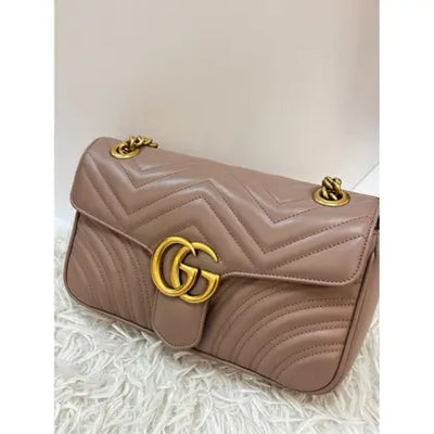 Gucci GG Marmont Flap leather crossbody bag hover