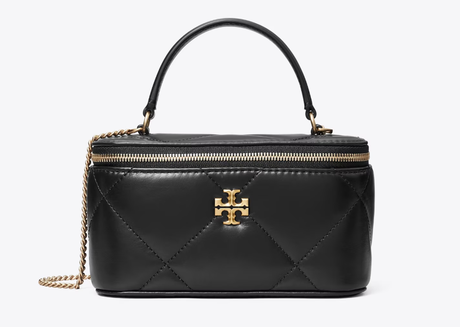Tory Burch KIRA DIAMOND QUILT VANITY CASE