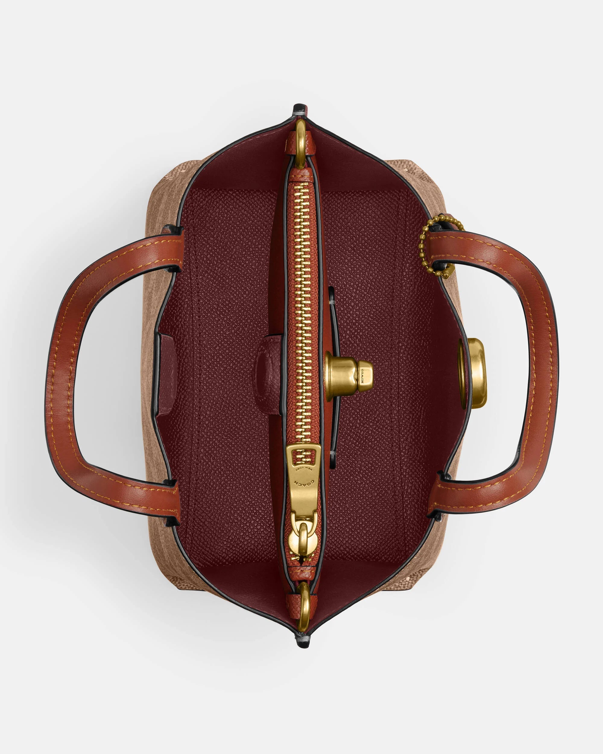 Coach Willow Tote Bag 18 In Signature Canvas