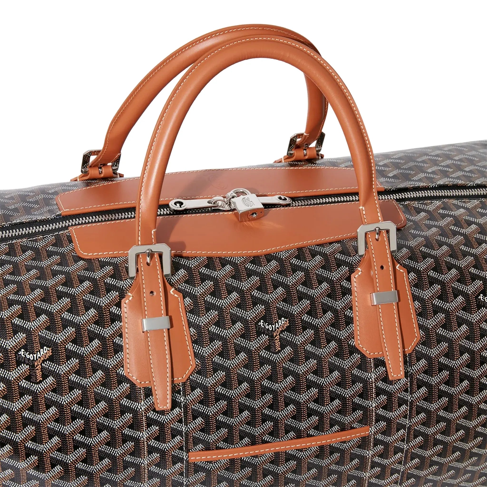 GOYARD Print Coated Canvas Boeing 55 Travel Bag