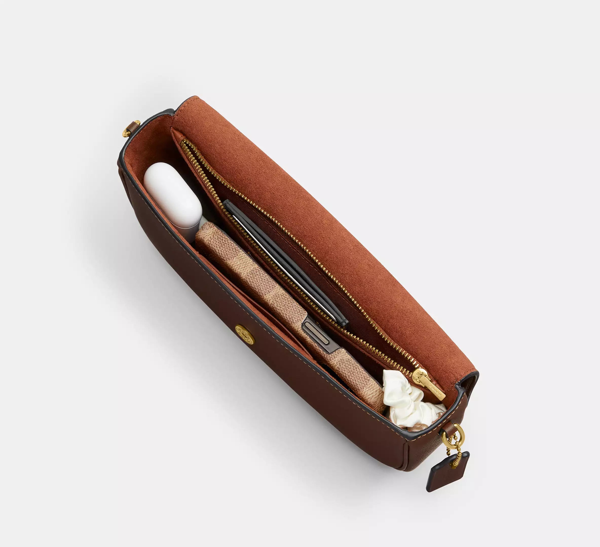 Coach Brook Flap Chain Bag