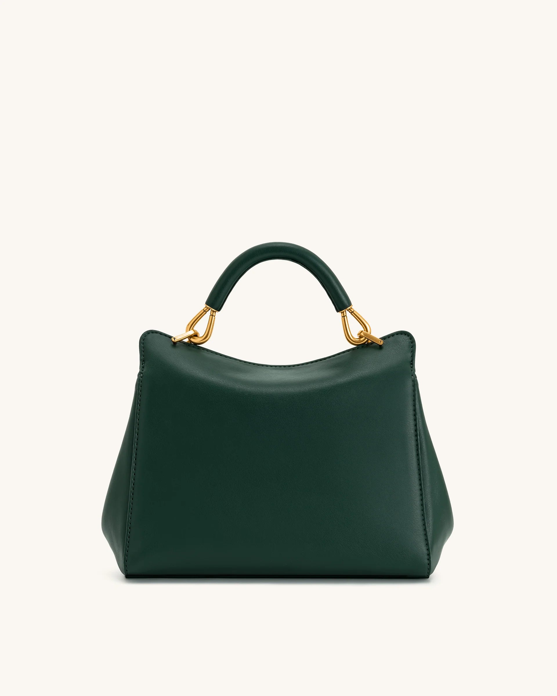 JWPEI Lucia Classic Top Handbag - Dark Green