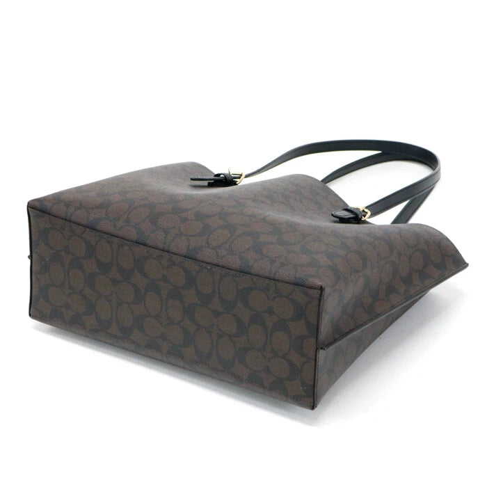 COACH Mollie Tote In Signature Canvas
