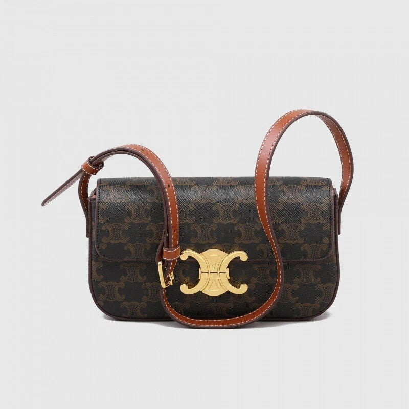 Celine Underarm shoulder calfskin