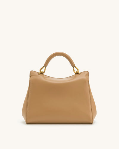 JWPEI Lucia Classic Top Handbag - Brown hover