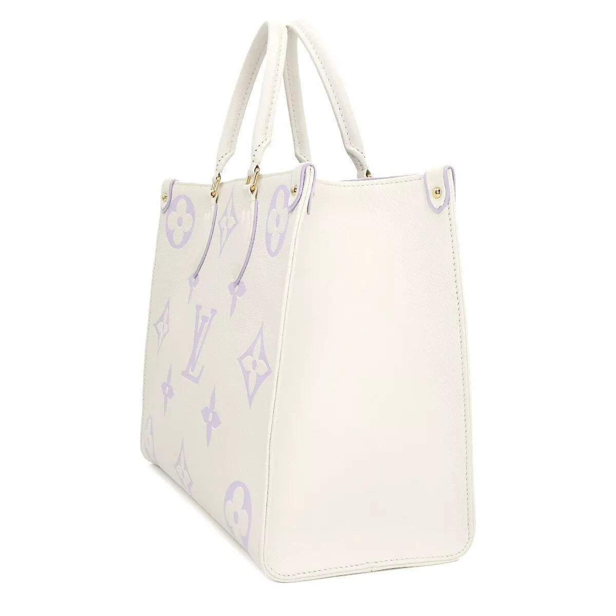 LOUIS VUITTON Monogram Empreinte Onthego MM Tote Shoulder Bag