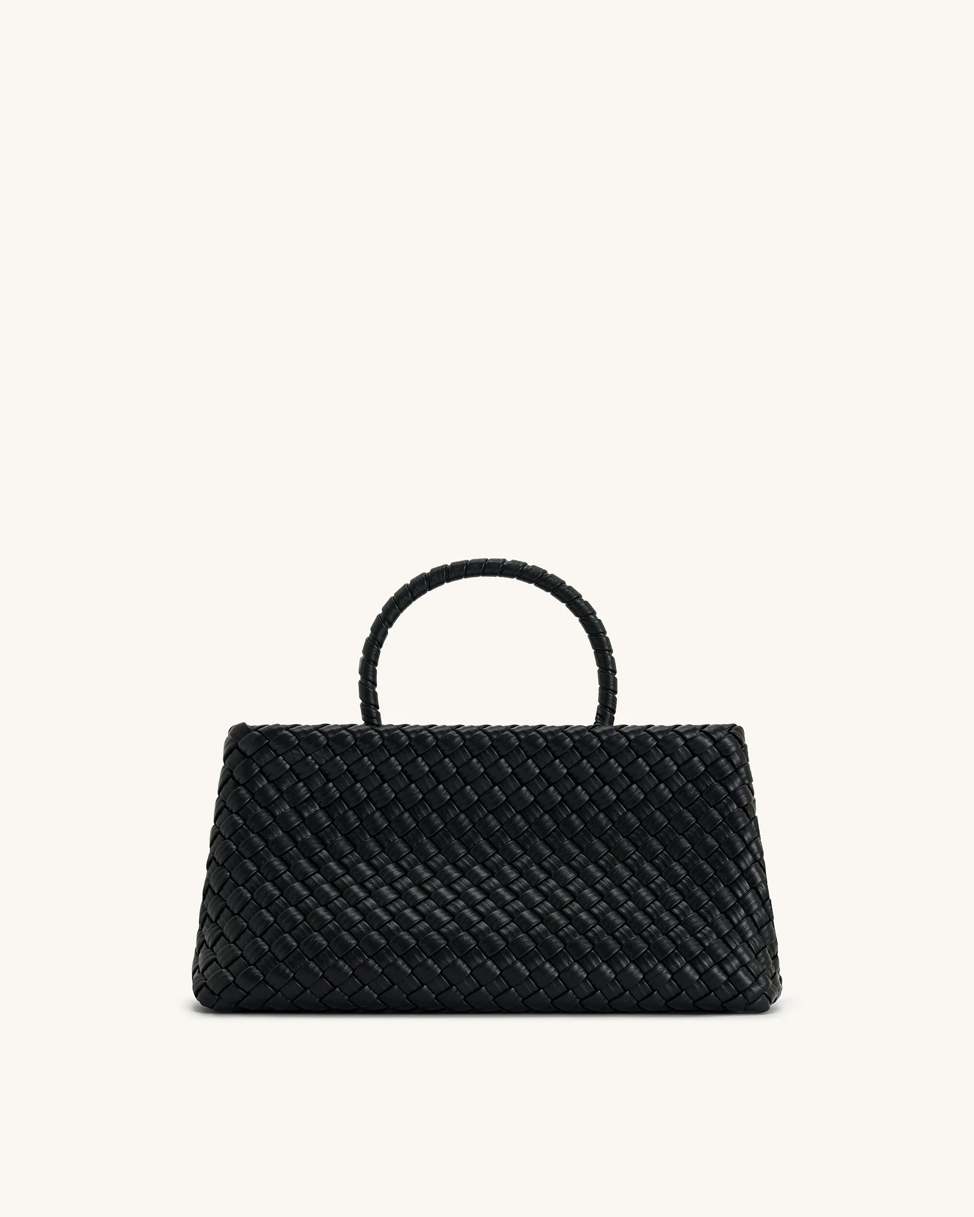 JW PEI Elora Woven Tote Bag - Black