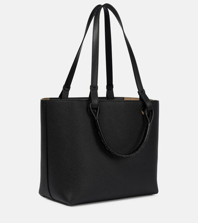 Loewe Anagram Leather Tote Bag hover