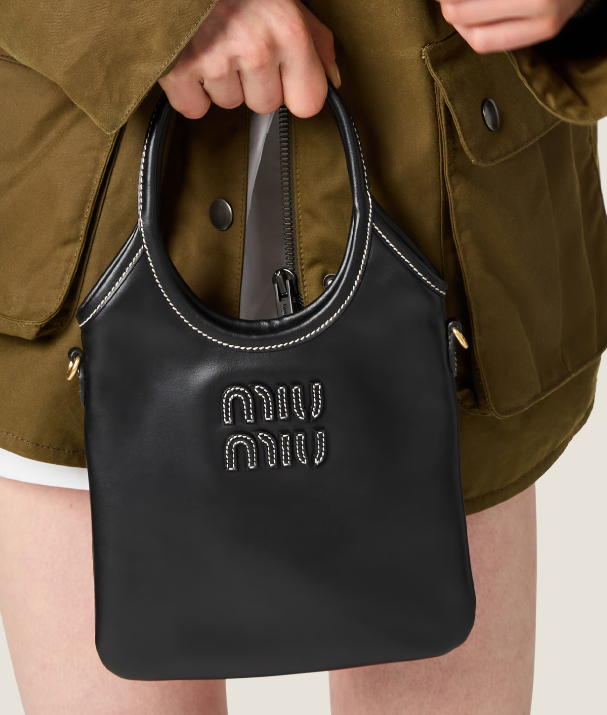 MIU MIU IVY leather handbag