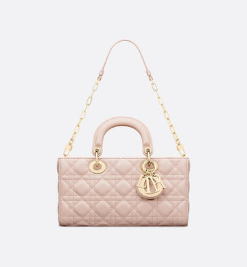 Dior Small Lady D-Joy Bag Powder Pink Cannage ...
