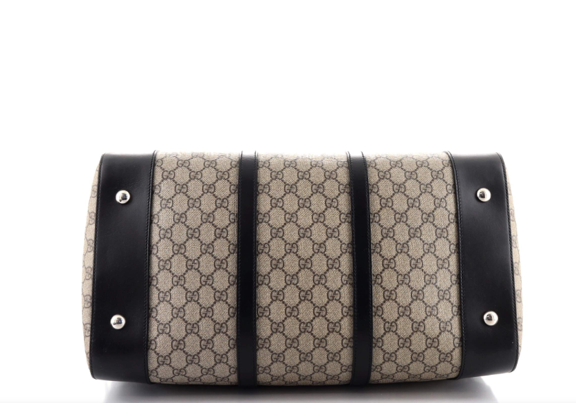 Gucci Convertible Duffle Bag GG Coated Canvas