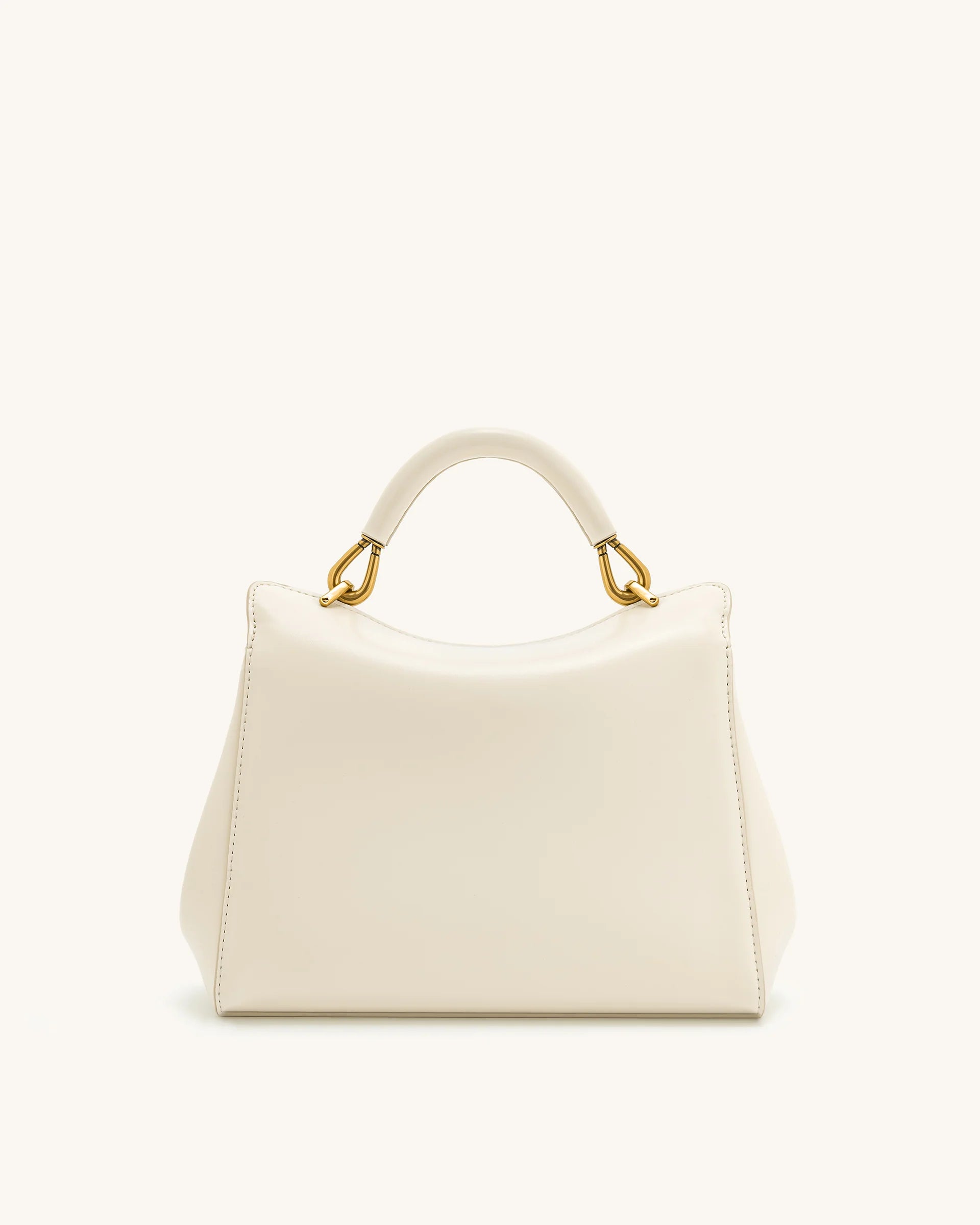 JWPEI Lucia Classic Top Handbag - White