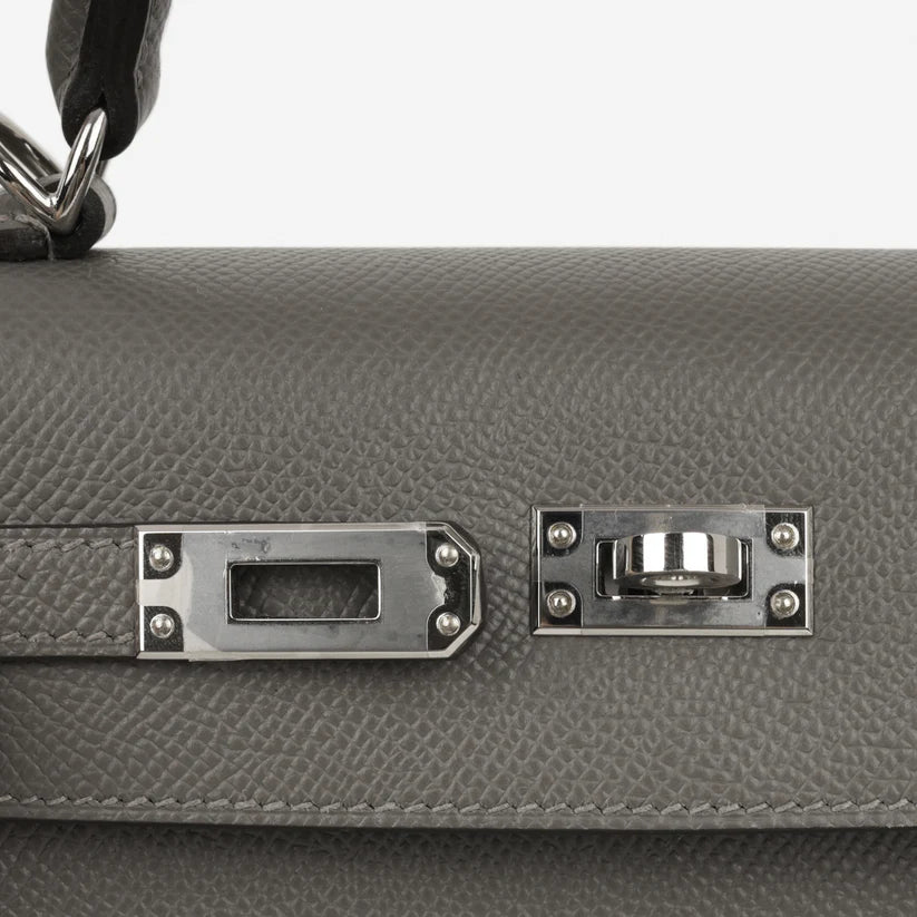 Hermès - Gris Meyer Epsom | Palladium Hardware