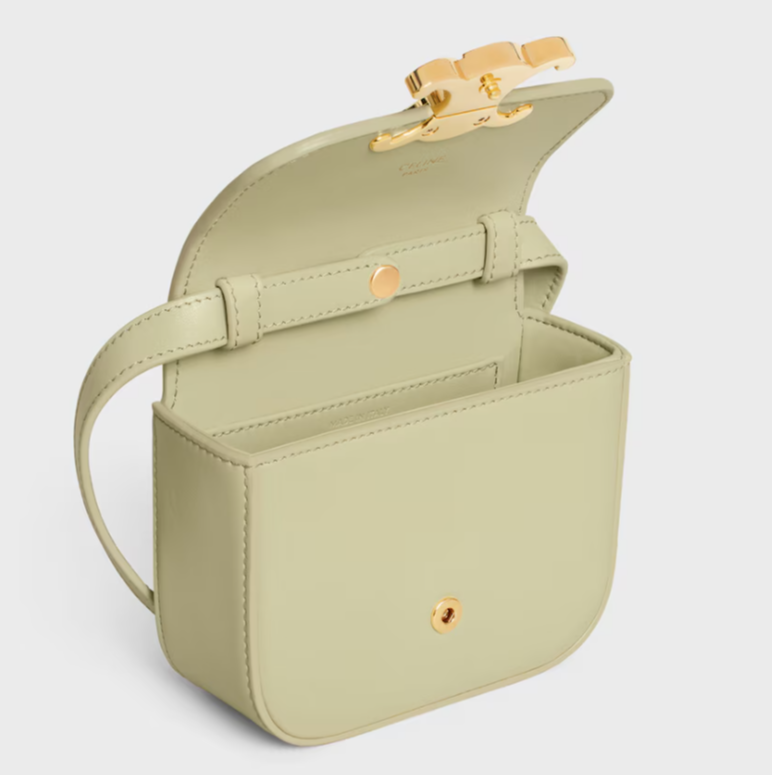 Celine MINI CLAUDE in Shiny calfskin