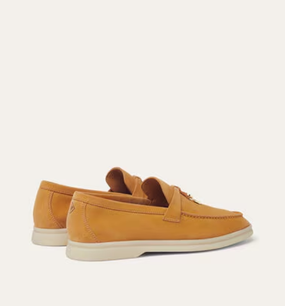 Loro Piana Summer Charms Walk Loafer  Suede