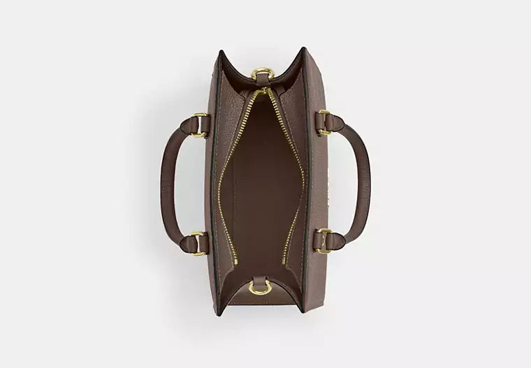 Coach Maggie Small Tote Bag in Refined Pebble Leather
