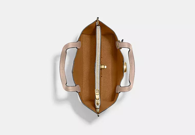 Coach - Willow White Leather Tote Bag