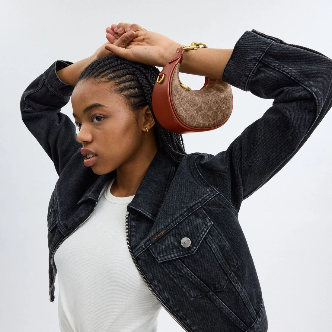 Coach Jonie Bag In Signature Canvas