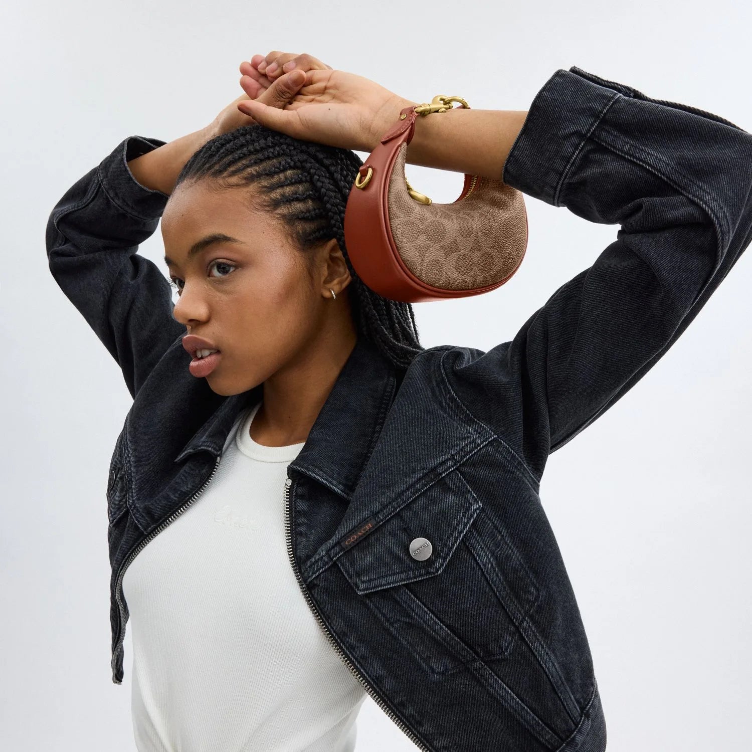 Coach Jonie Bag In Signature Canvas