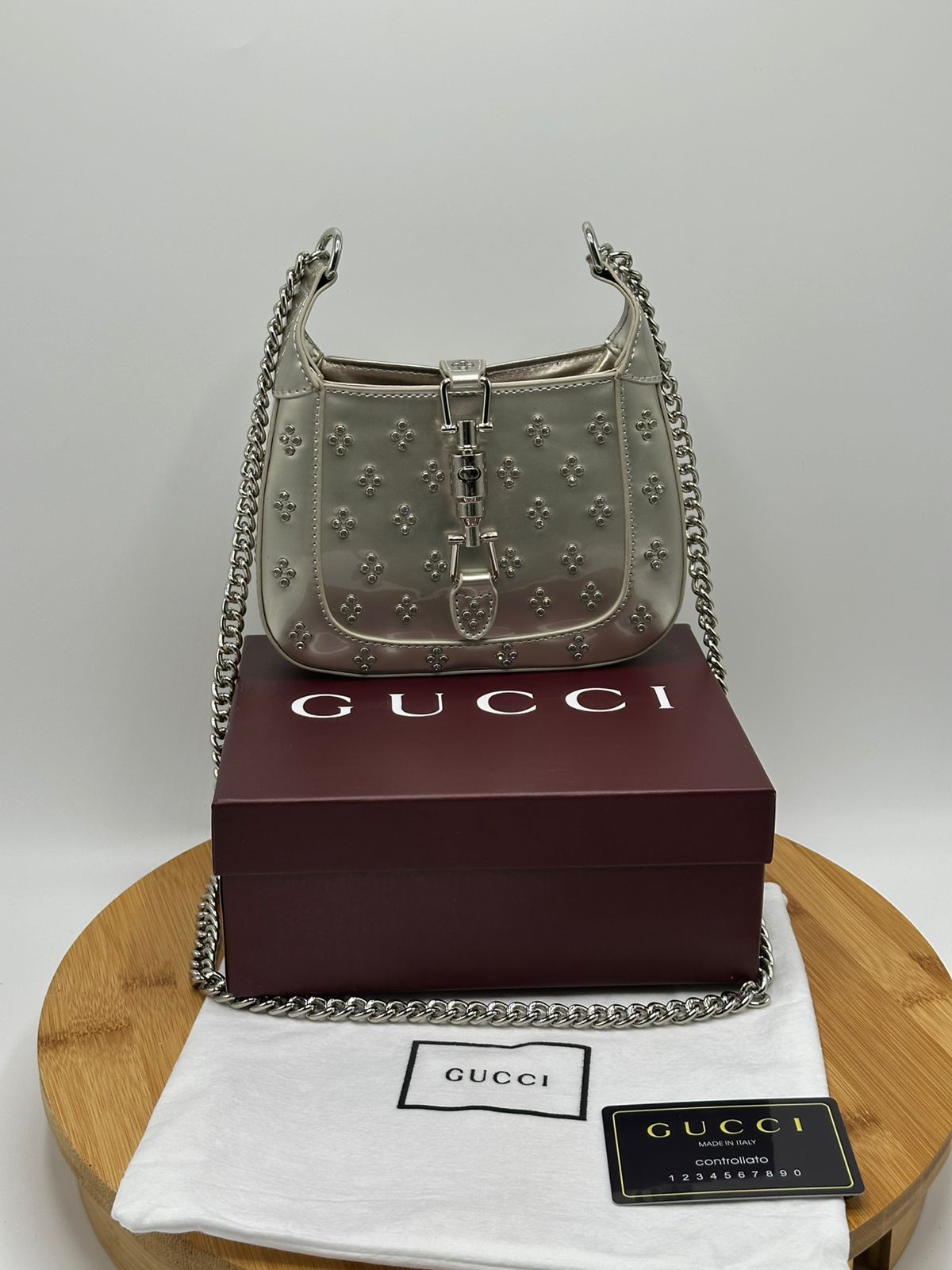 Gucci Jackie 1961 Crystal Medium Bag