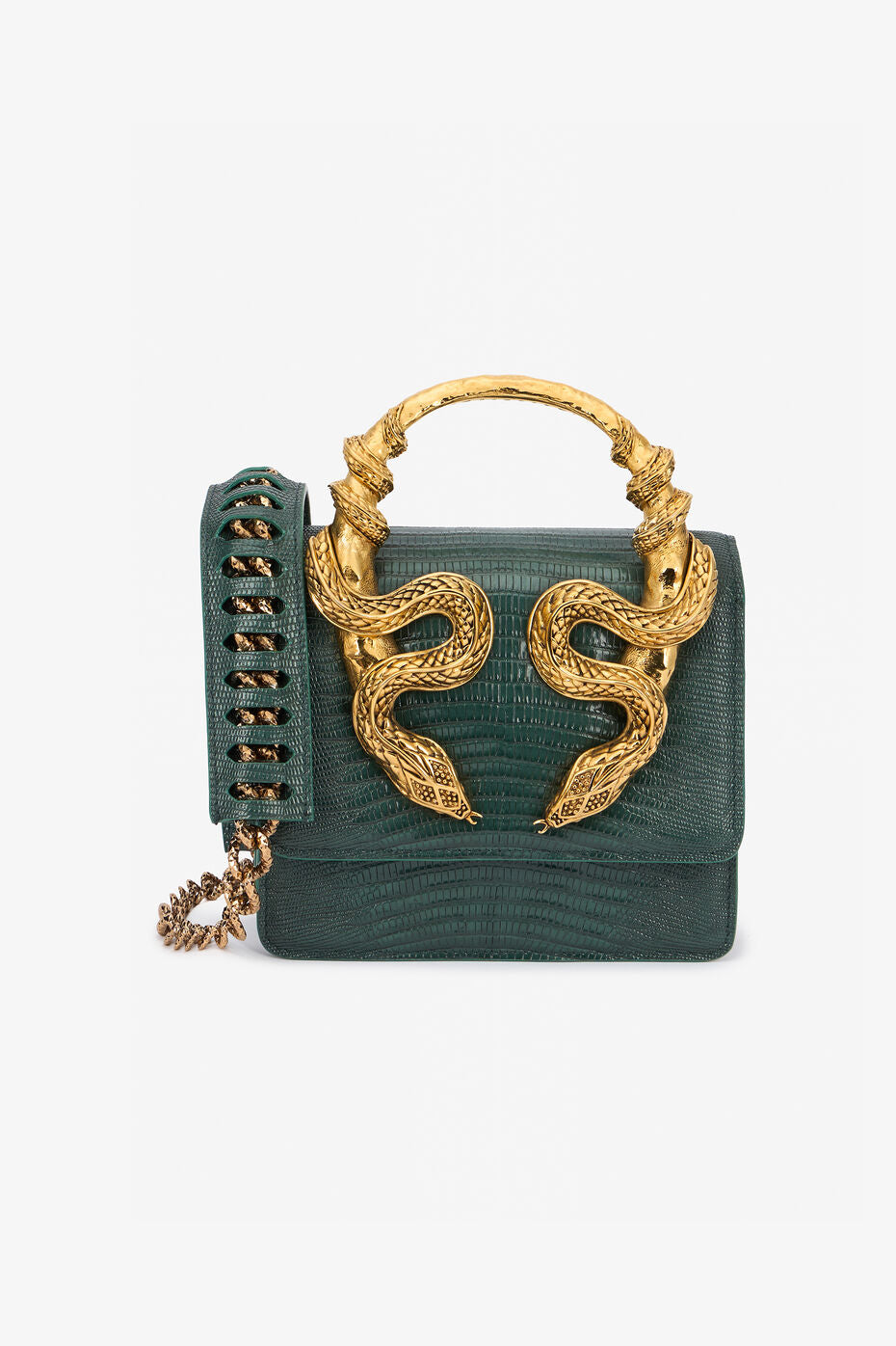 Roberto Cavalli Bag With Snakes