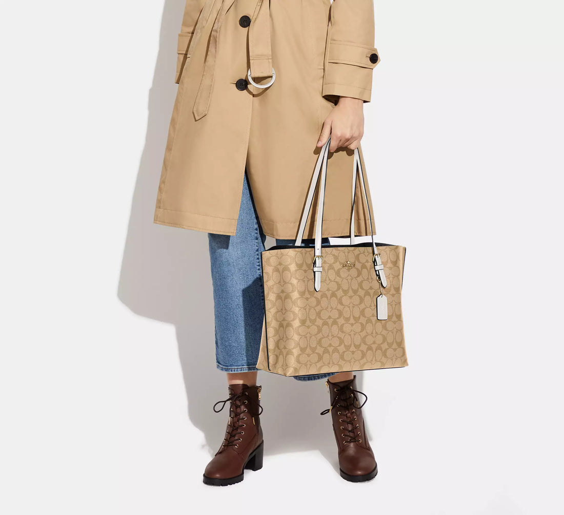 Coach Mollie Tote Bag In Signature Canvas