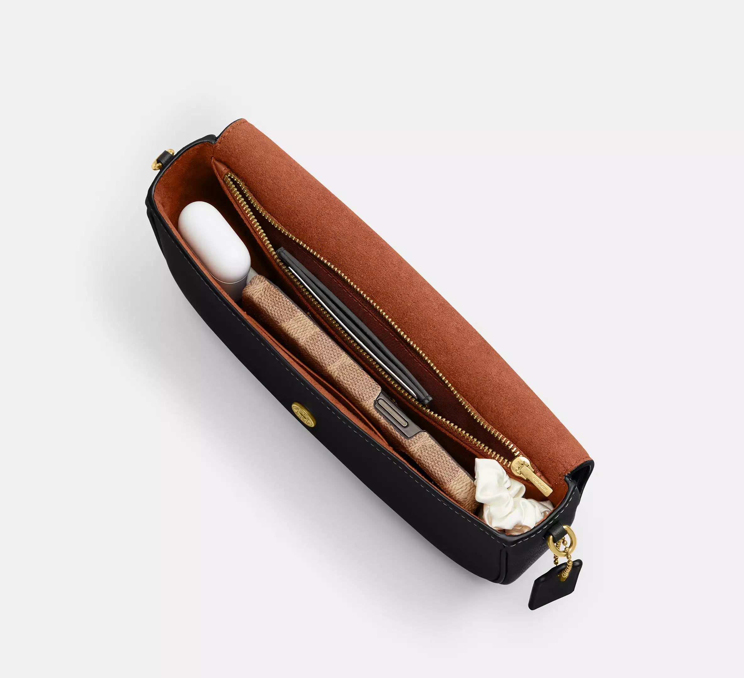 Coach Brook Flap Chain Bag