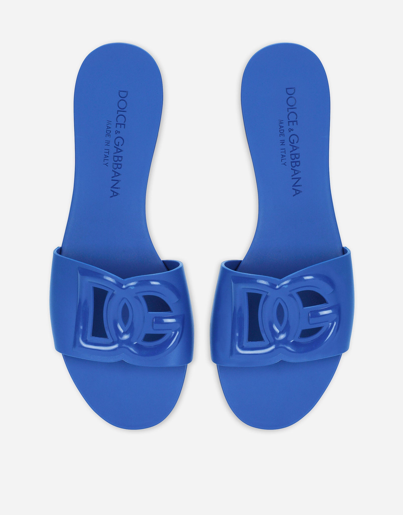 Dolce & Gabbana Rubber Beachwear Sliders