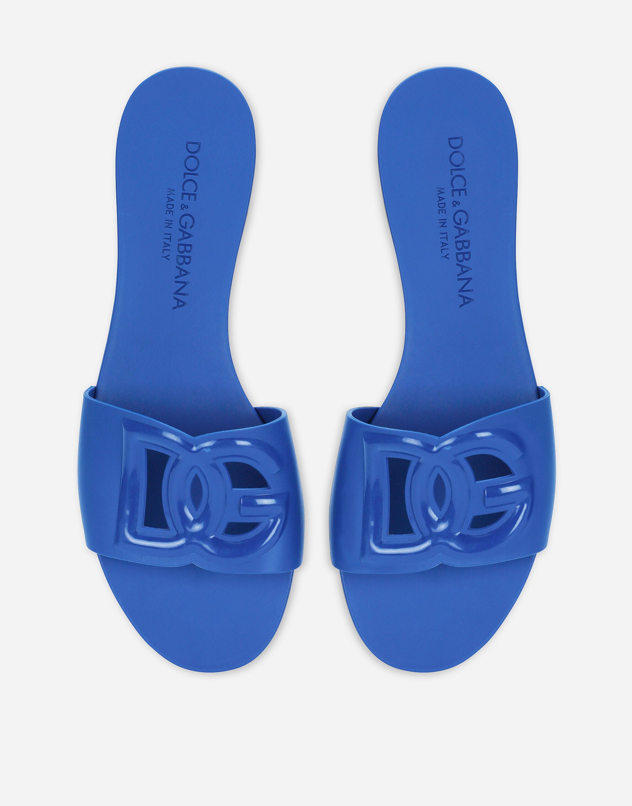 Dolce & Gabbana Rubber Beachwear Sliders