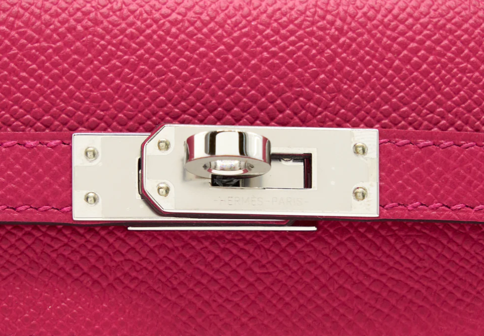 Hermès Epsom – Framboise / Prune