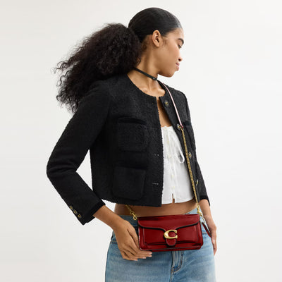 Coach TABBY CHAIN CLUTCH hover