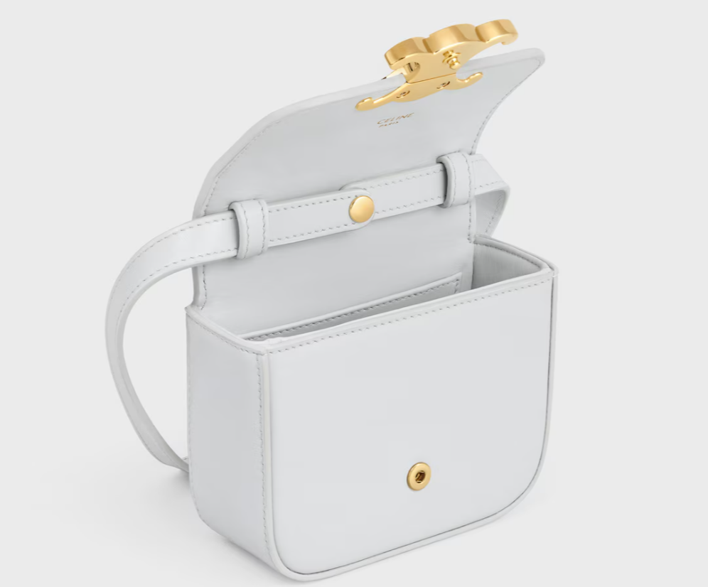 Celine MINI CLAUDE in Shiny calfskin