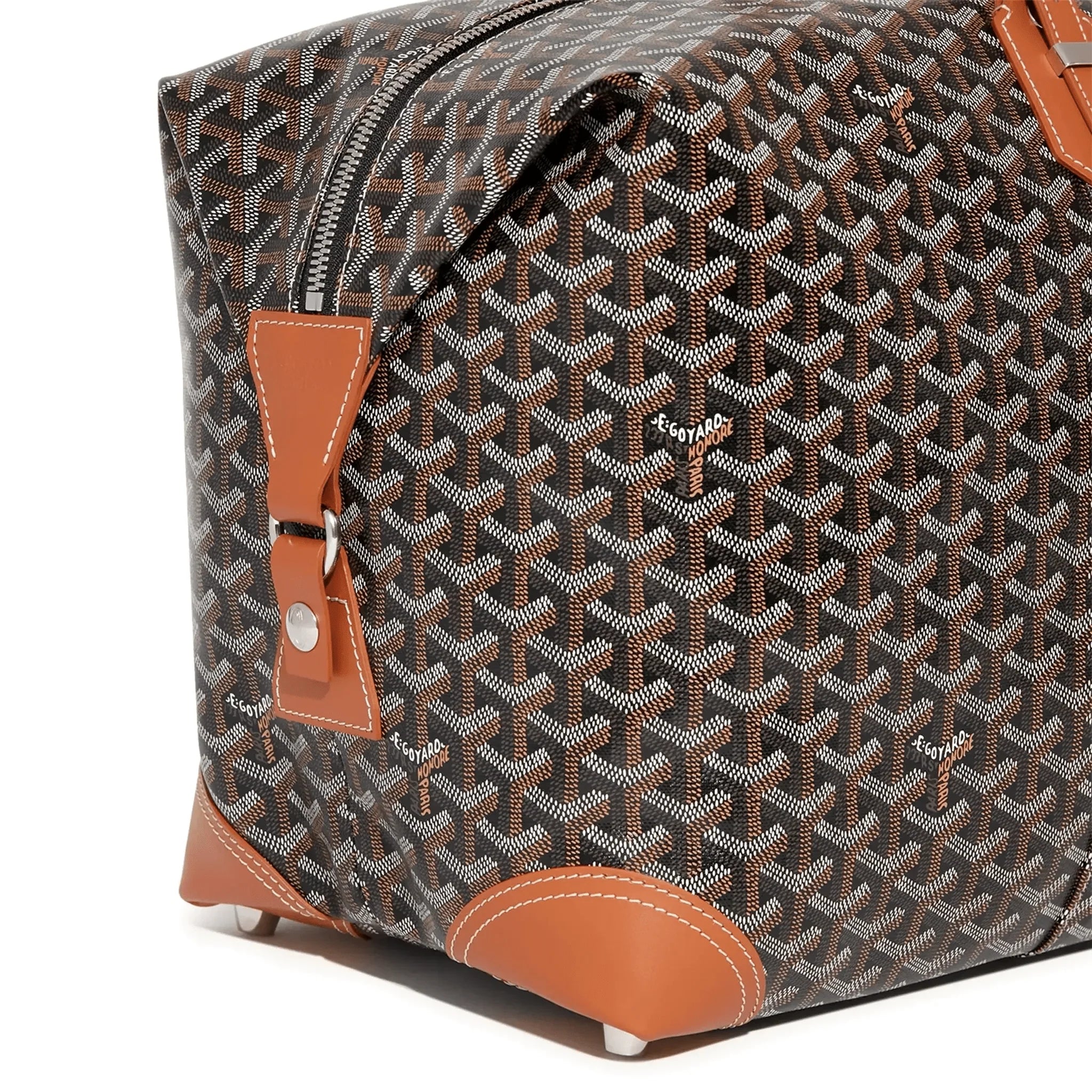 GOYARD Print Coated Canvas Boeing 55 Travel Bag