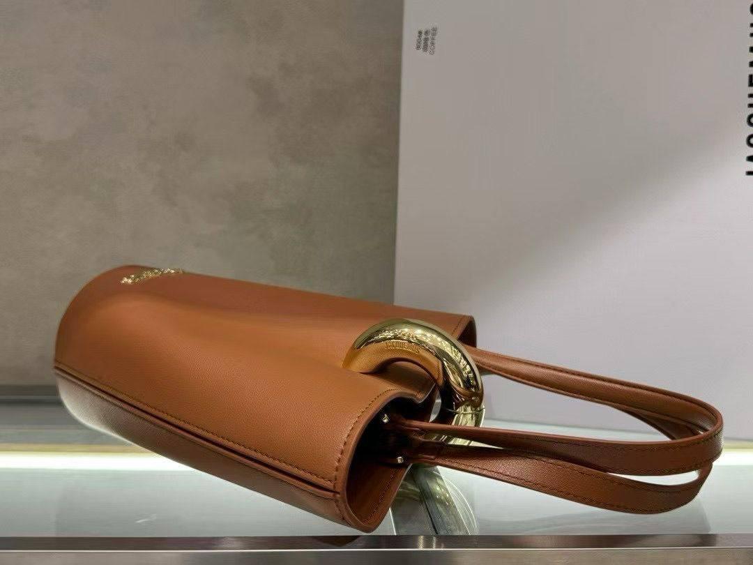 Jacquemus Le Petit Bambola Leather Top Handle Bag