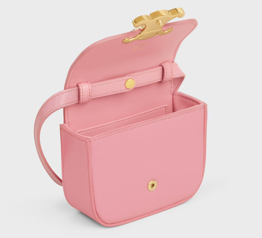 Celine MINI CLAUDE in Shiny calfskin