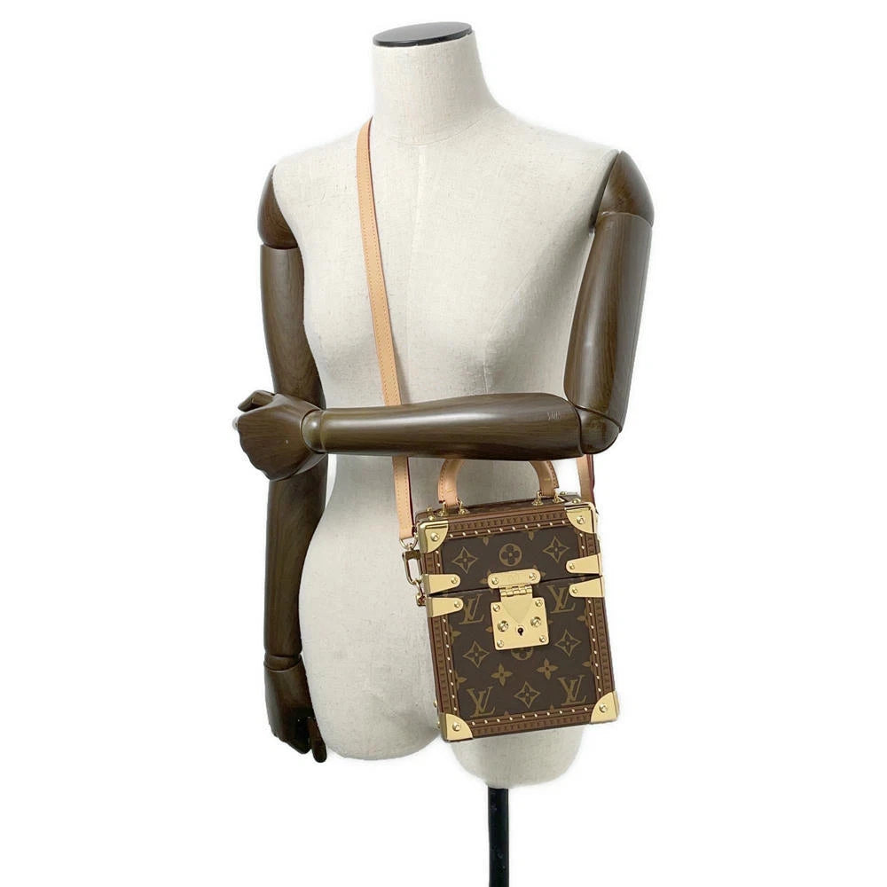 LOUIS VUITTON Camera box Monogram Brown