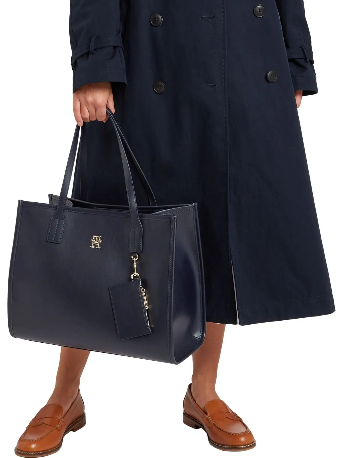 Tommy Hilfiger BOLSO TOTE TH CITY CON INSIGNIA DEL MONOGRAMA