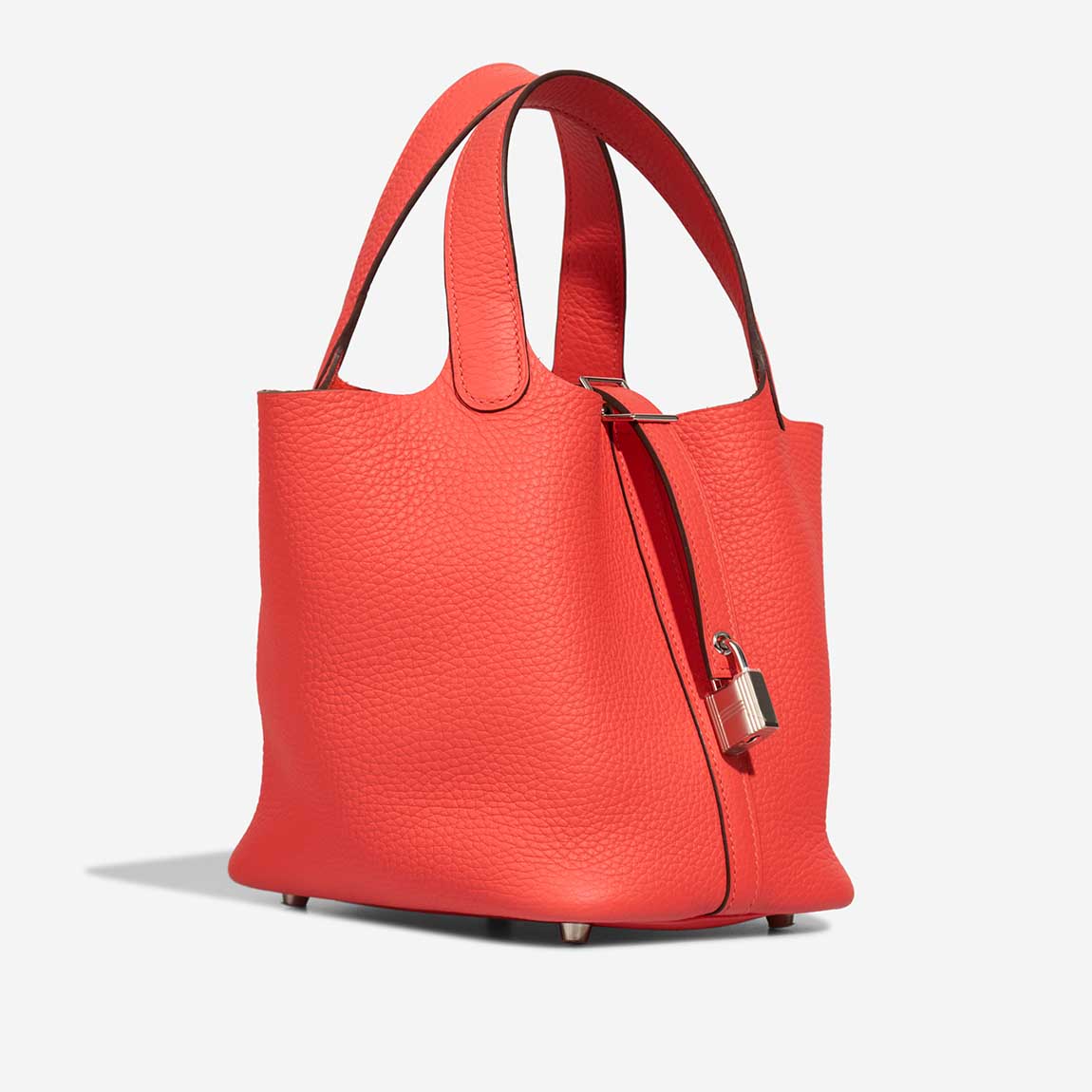 Hermès Picotin 18 Taurillon Clémence Orange Field