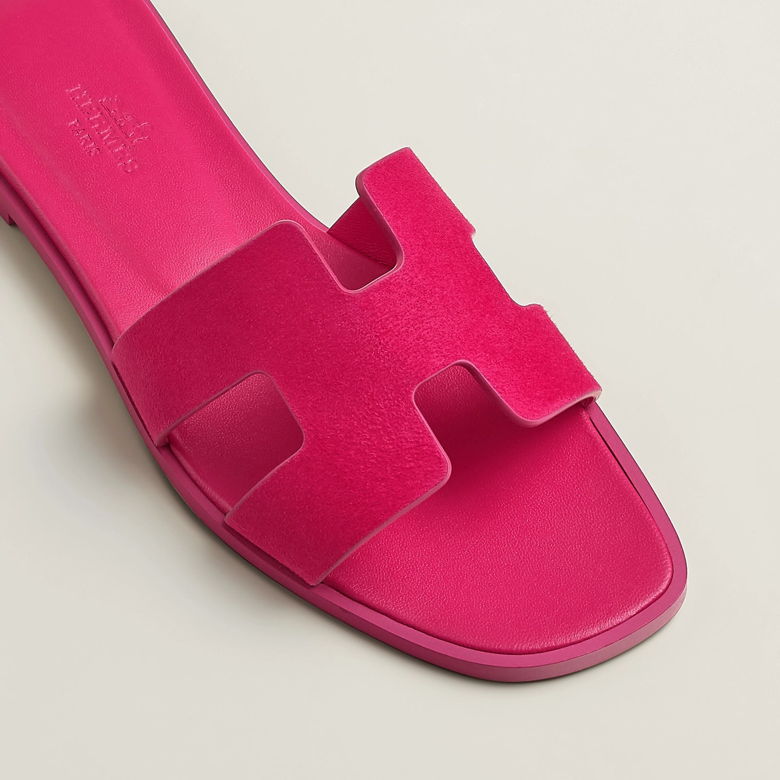 Hermès Oran Sandal Rose Sakura