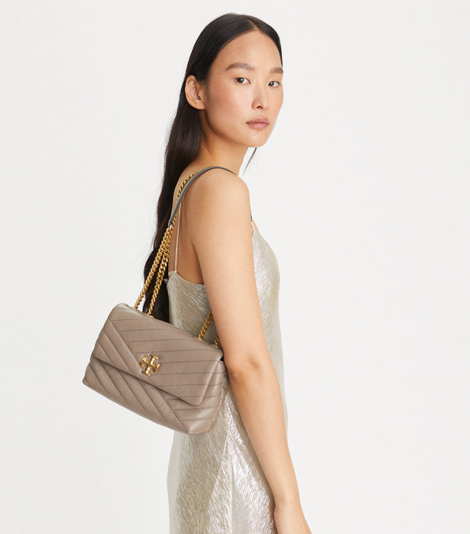 Tory Burch Kira Chevron Small Convertible Shoulder Bag