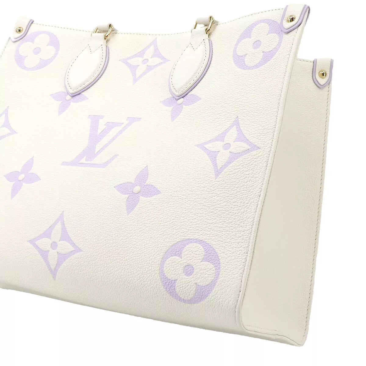 LOUIS VUITTON Monogram Empreinte Onthego MM Tote Shoulder Bag