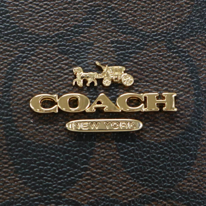COACH Mollie Tote In Signature Canvas
