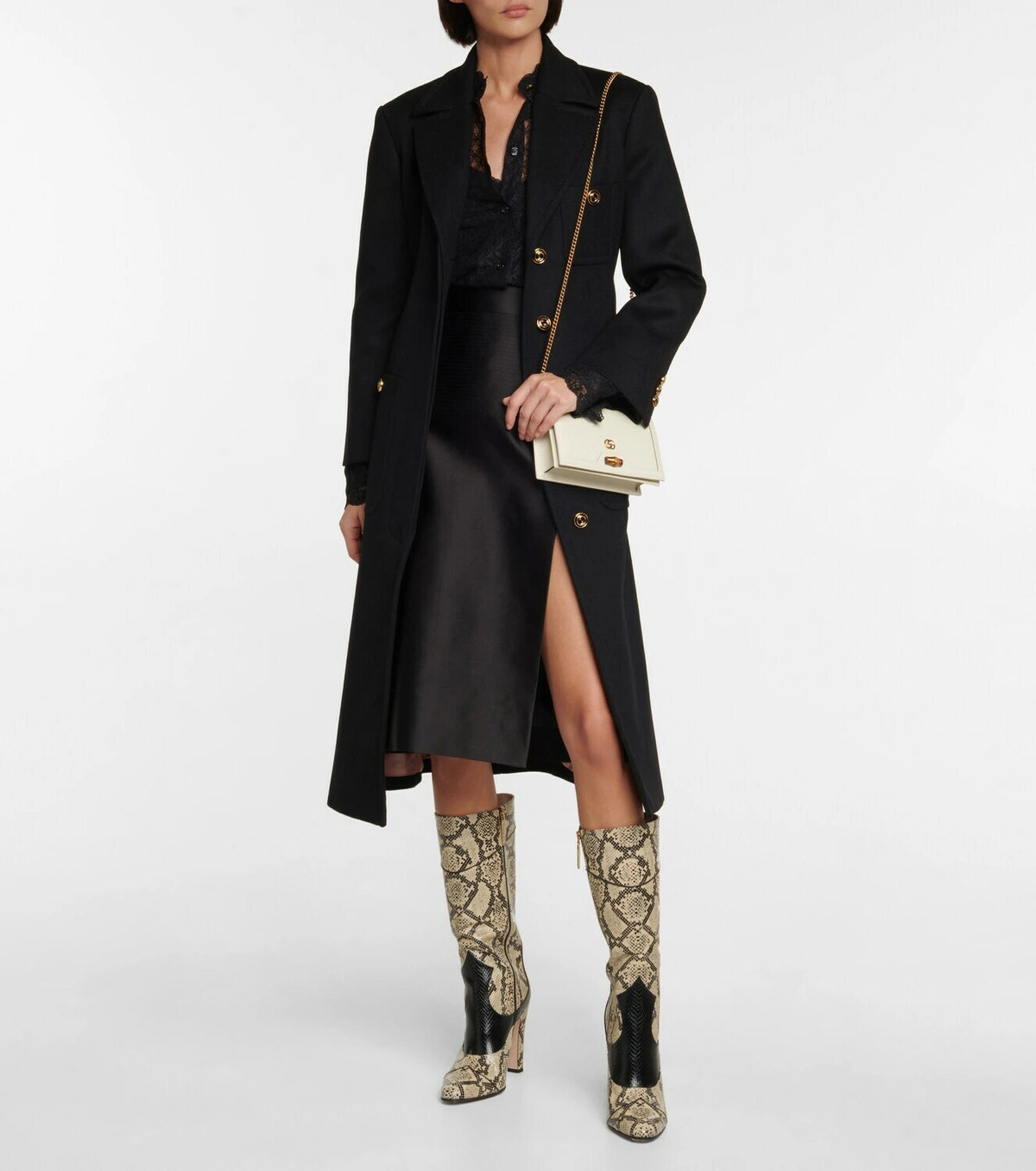 Gucci - Diana Mini leather shoulder bag