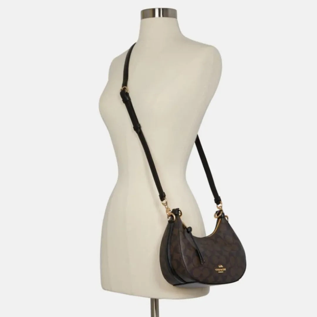 Coach Kleo Hobo In Signature Canvas