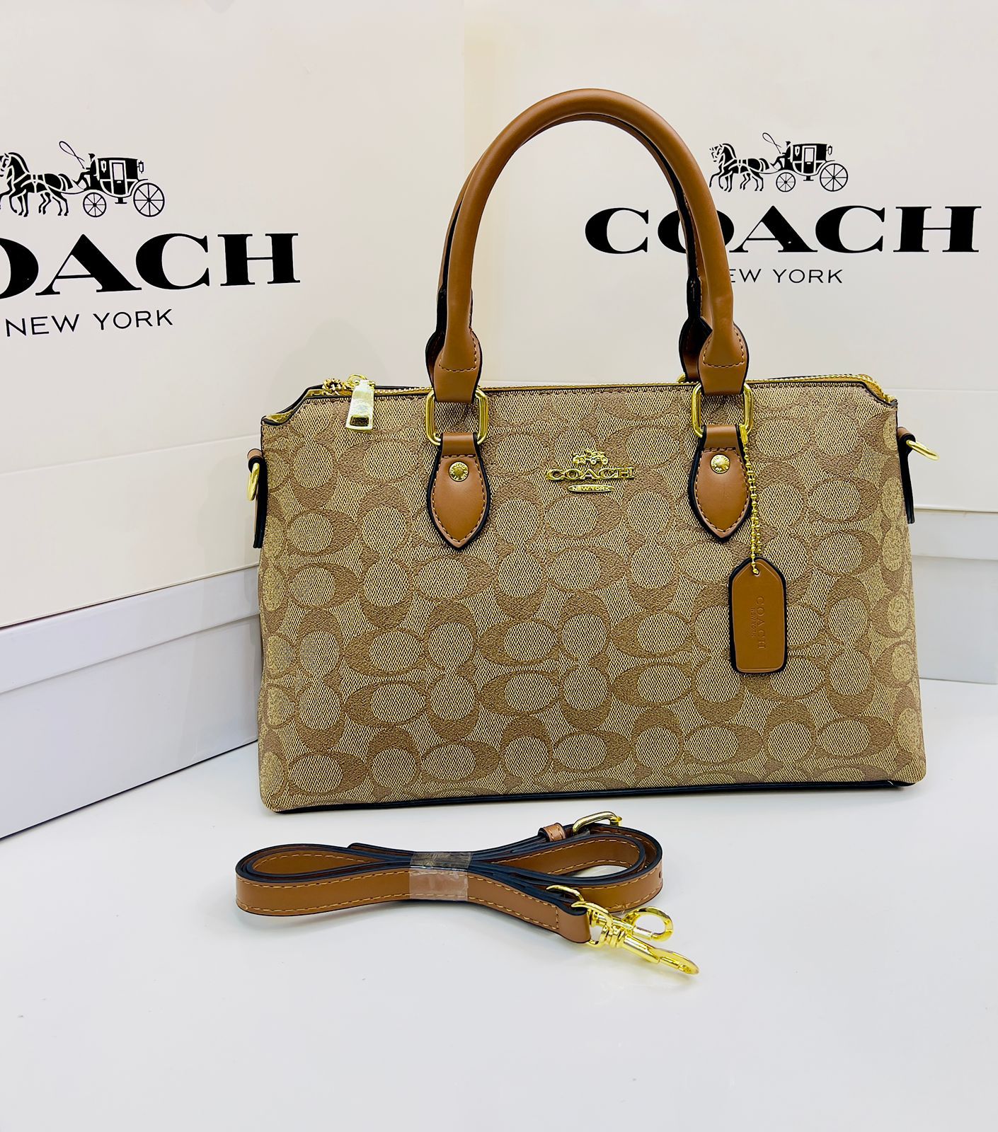 COACH Georgia Satchel Bag