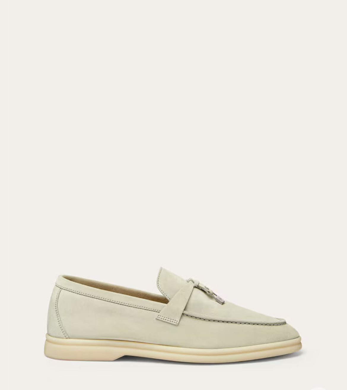 Loro Piana Summer Charms Walk Loafer Suede